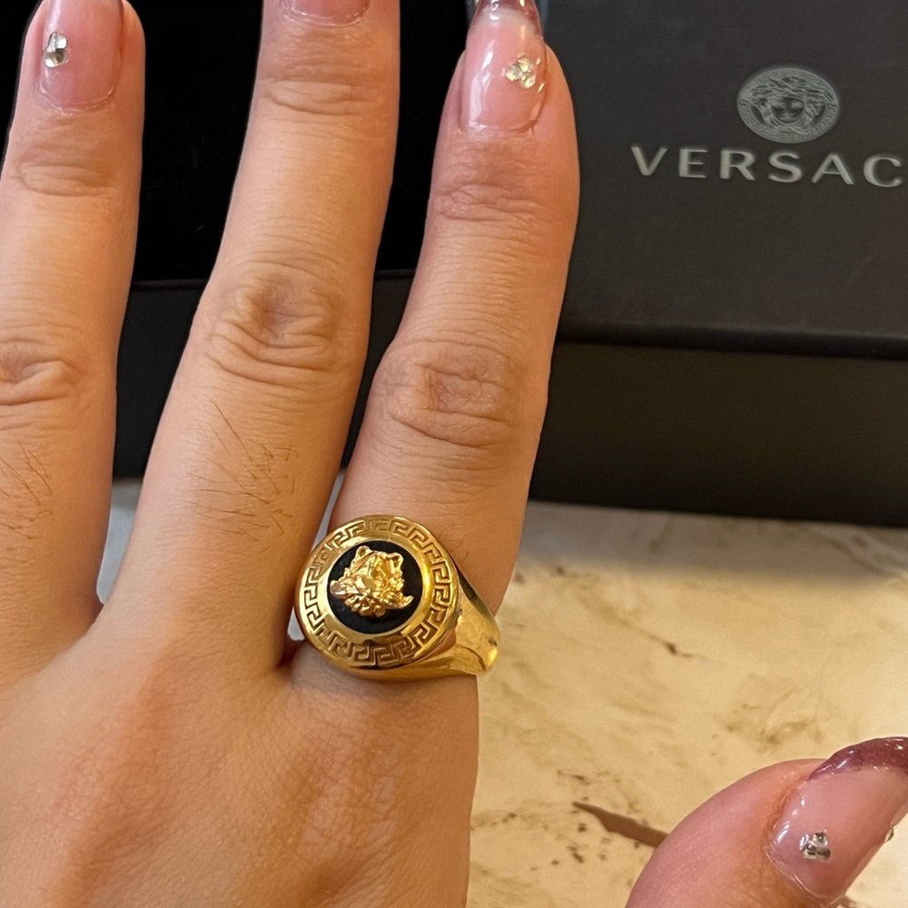 Versace Ring Medusa Head - image 2